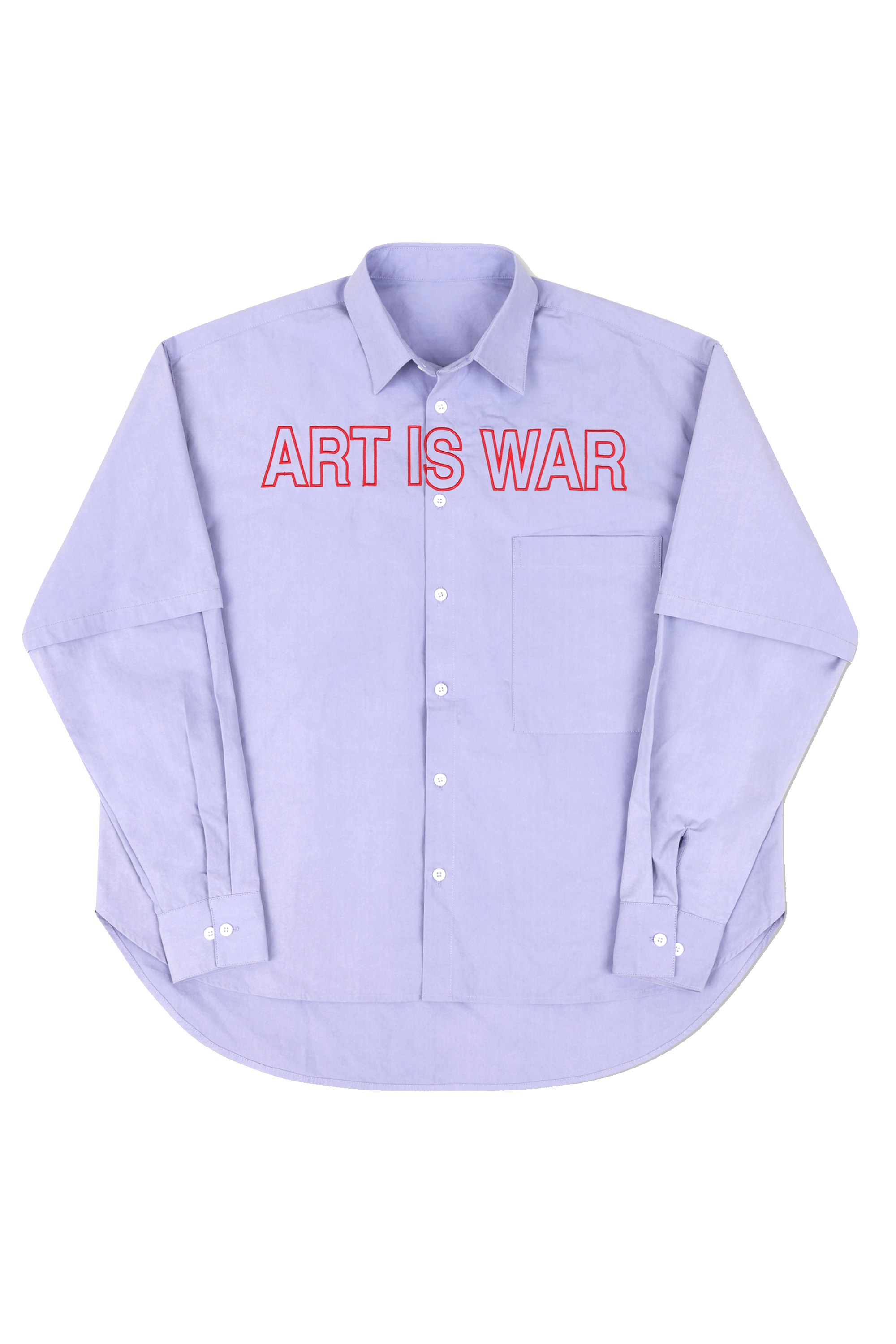 ART IS WAR DRESS SHIRT