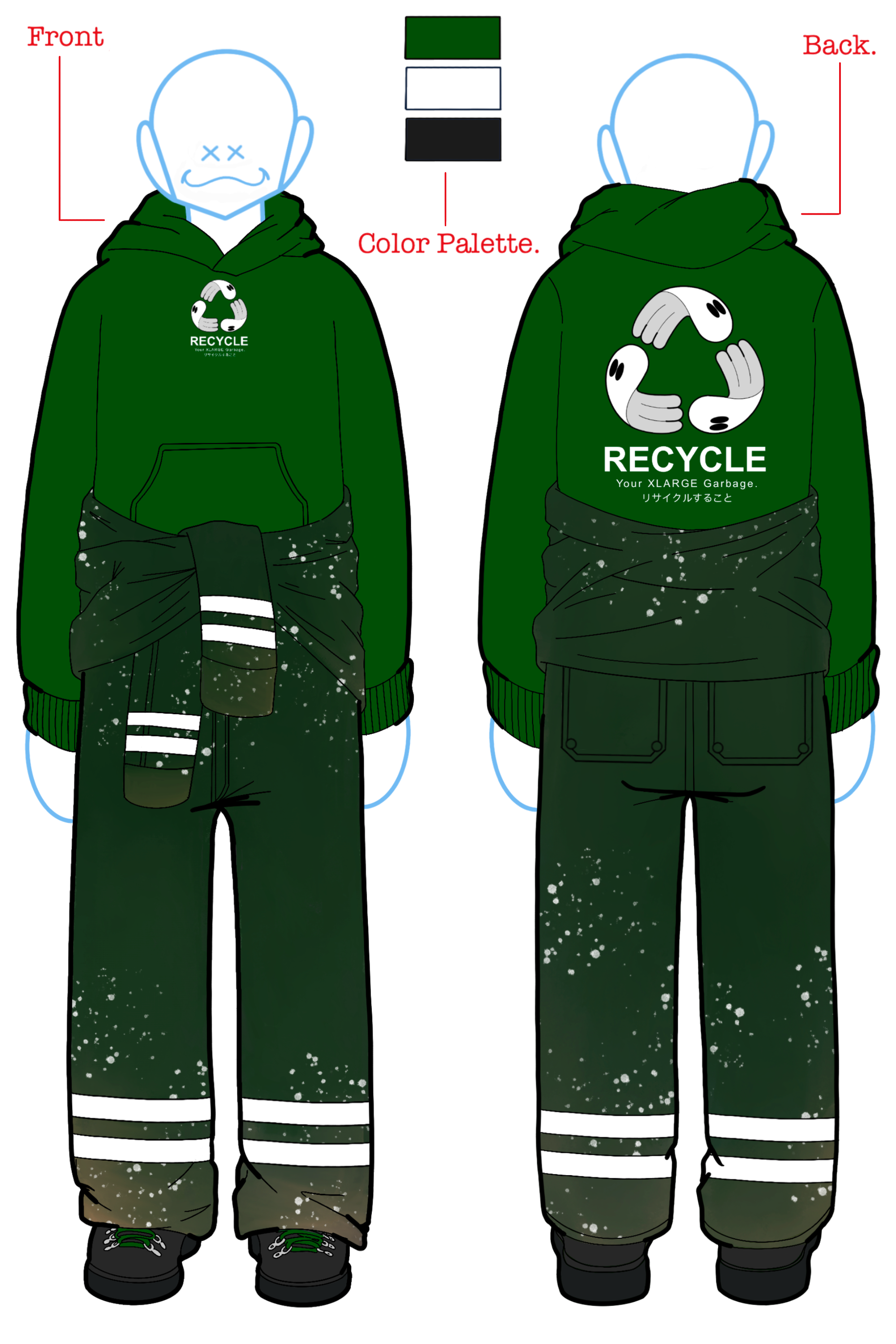 RECYCLE HOODIE